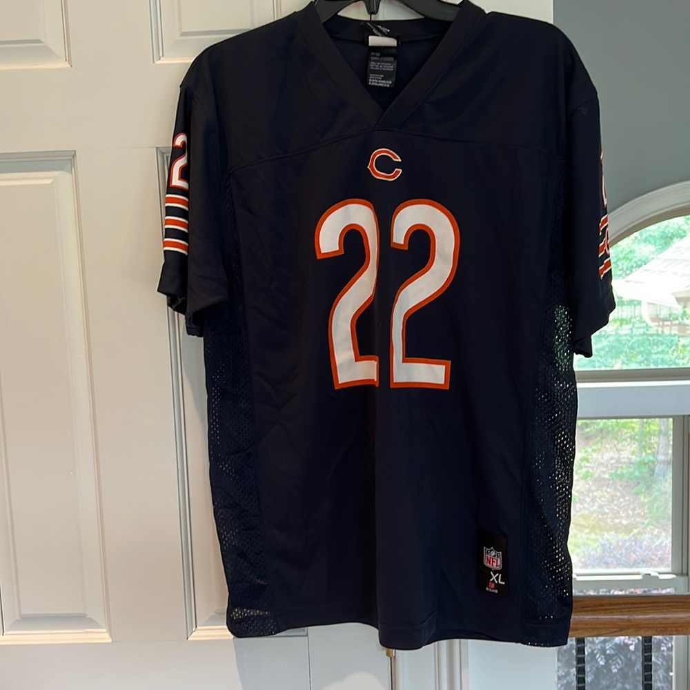 PRE-LOVED Chicago Bears Matt Forte Youth XL 18-20 jersey NFL Blue